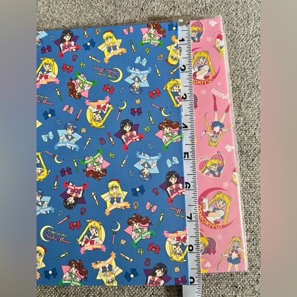 Notebook Sailor Moon Icons, New, pink and blue - Picture 4 of 4